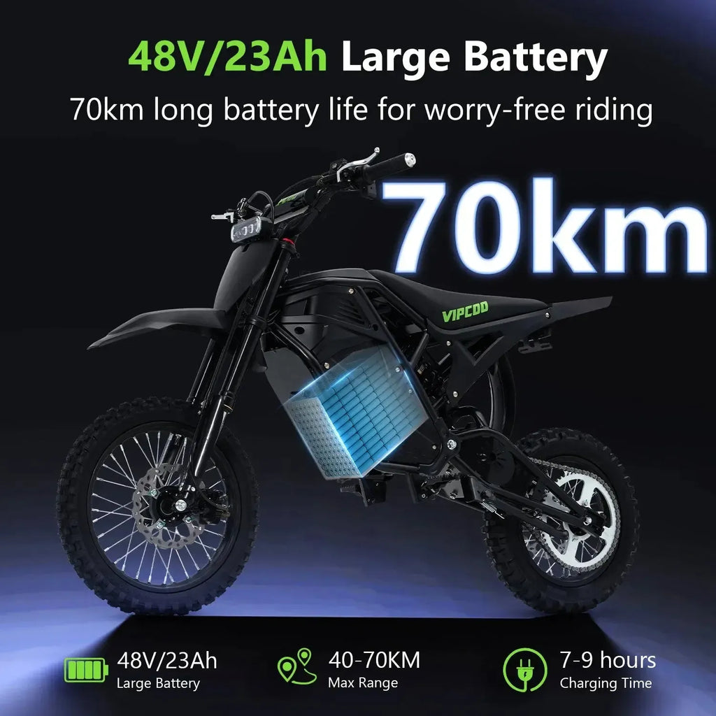 VIPCOO H3 Dirt Electric Bike